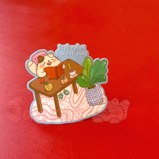 Waterproof Sticker - Take It Easy